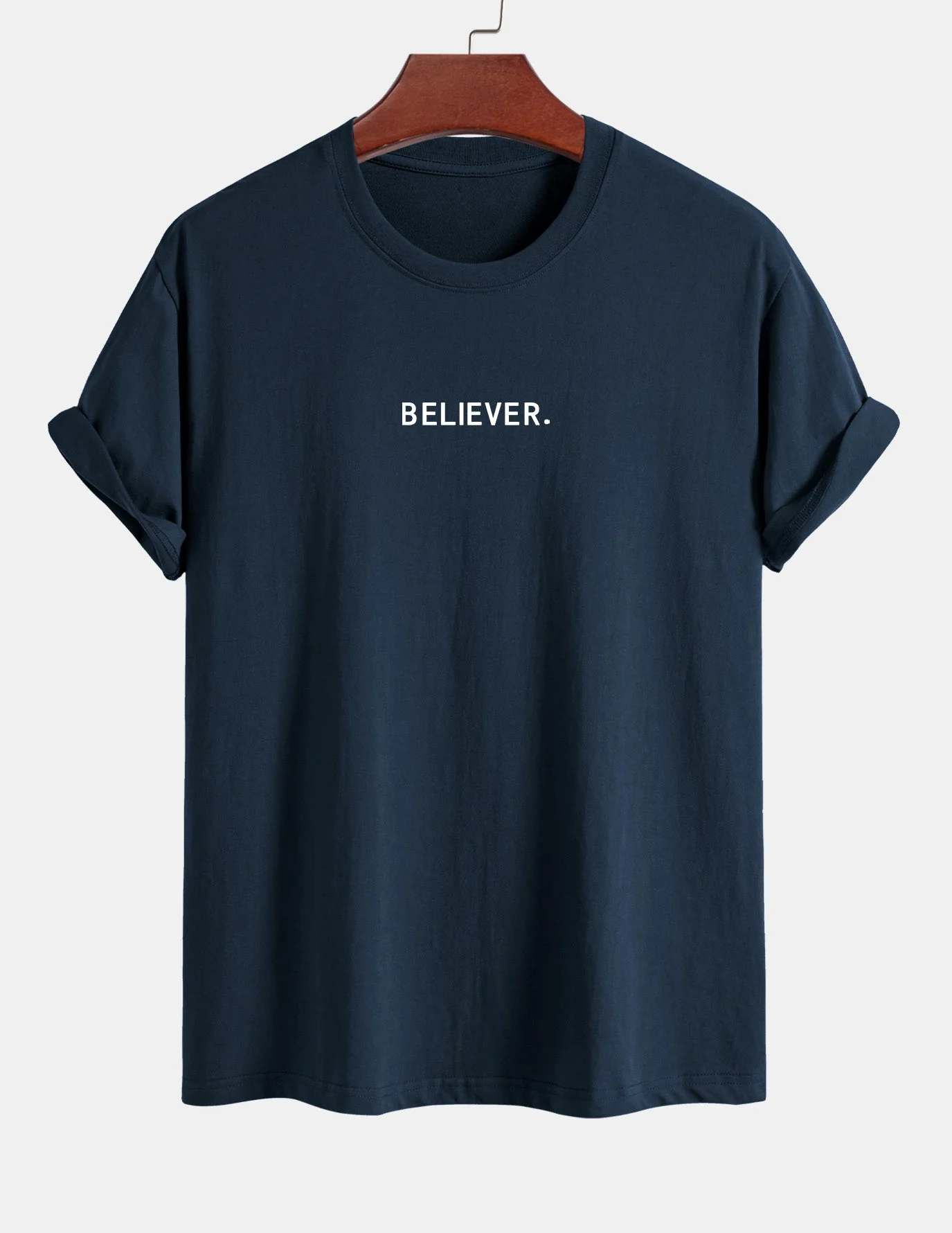 Octavio® | Believer Print Cotton T-Shirt - Image 5