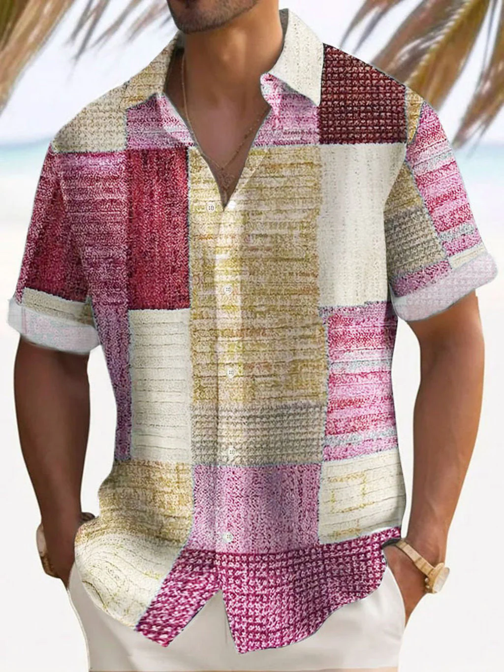 Odin | Elegant short-sleeved shirt - Image 6