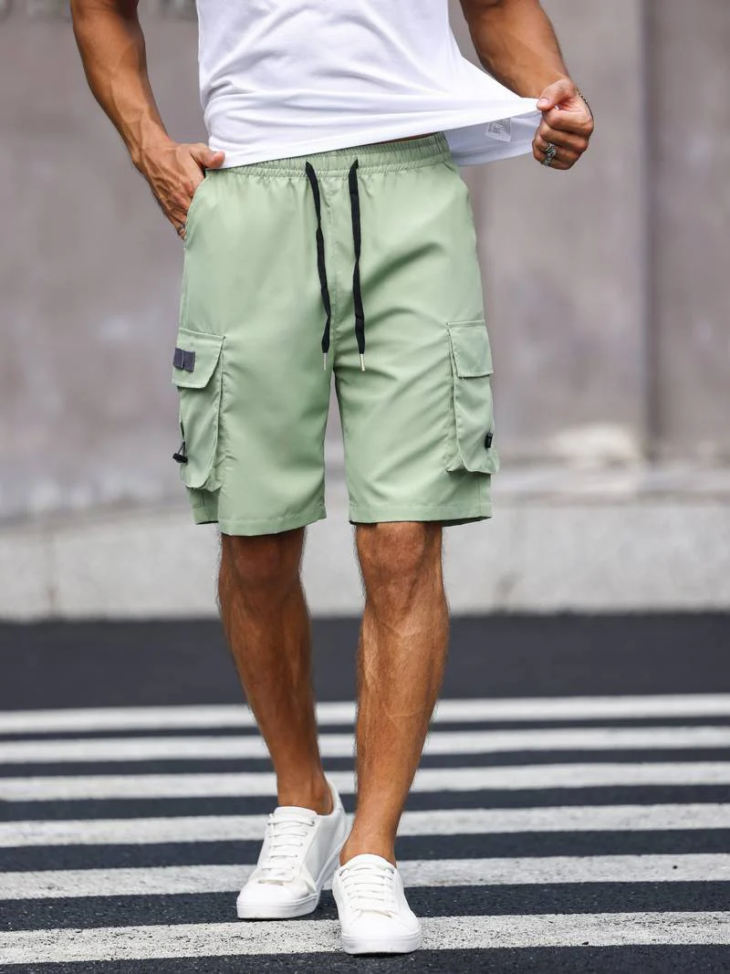 Orestes® | Trendy Men'S Cargo Shorts With Drawstring - Image 9