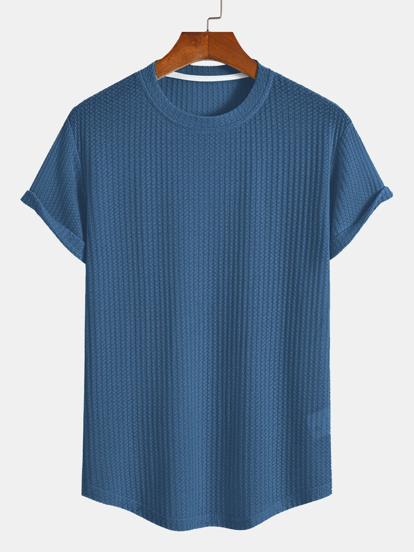 Oscar® | Waffle Arc Hem T-Shirt - Image 4
