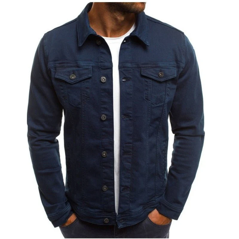 Osmar | Casual denim jacket with a vintage look - Image 6