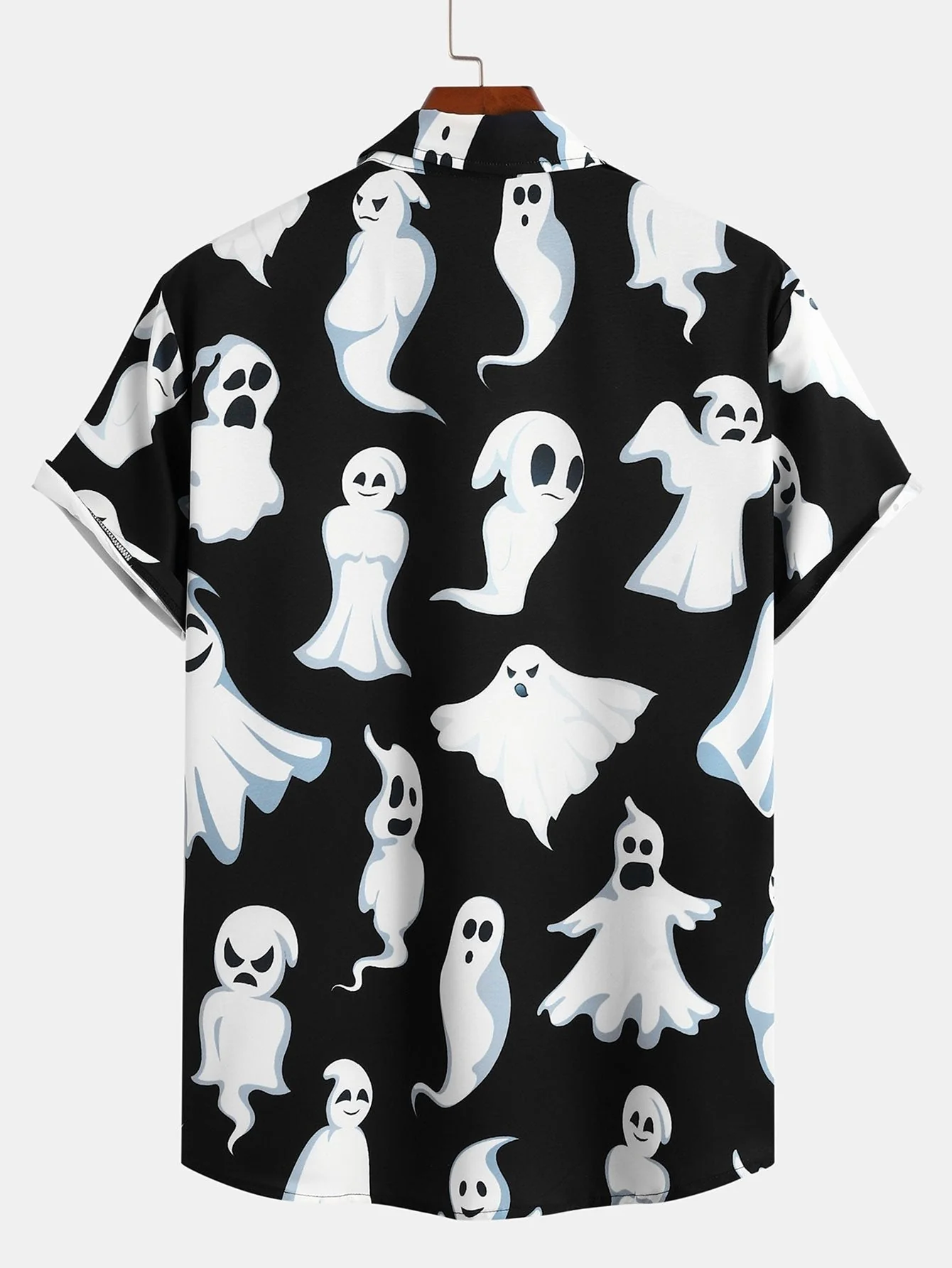 Pablo® | Cute Ghost Print Shirt - Image 2