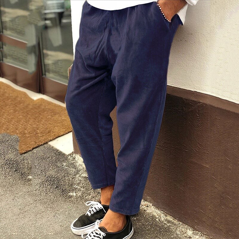 Parker® | Casual Loose Corduroy Pants For Men - Image 2