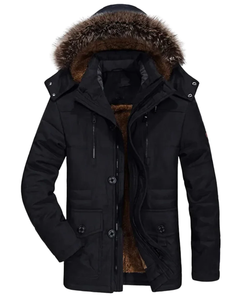Pascal | Cotton winter jacket with hood
