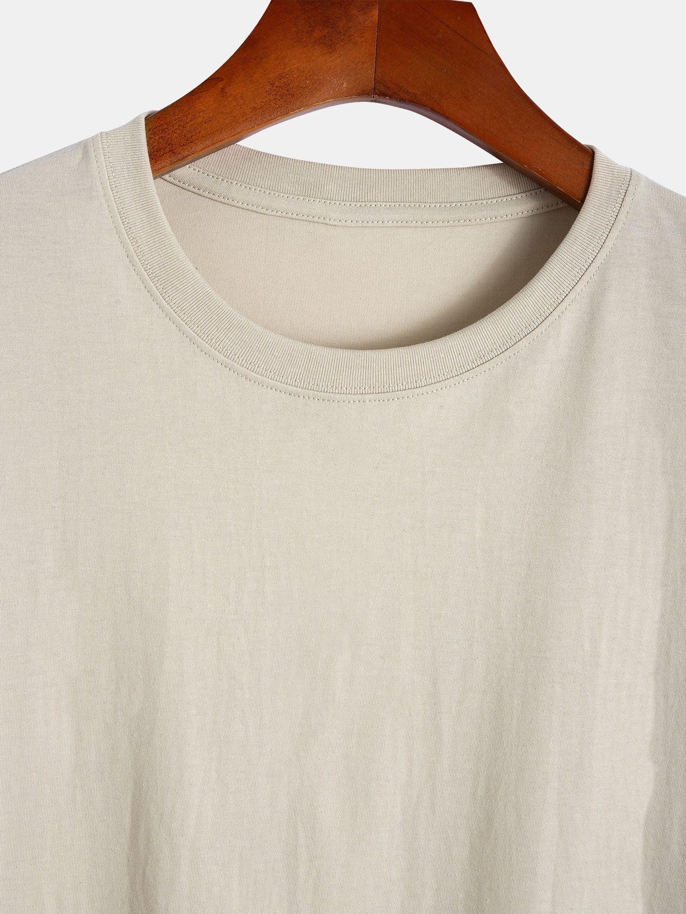 Patricio® | Basic Cotton Arc Hem T-Shirt - Image 11