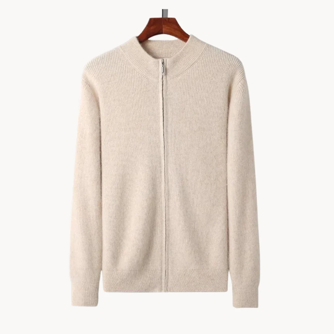 Patricio® | Wool Zip-Up Sweater - Image 2