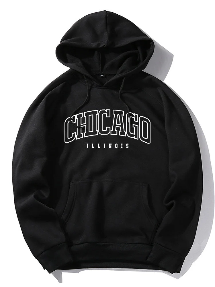 Patrick | Chicago Character Print Hoodie - Image 3