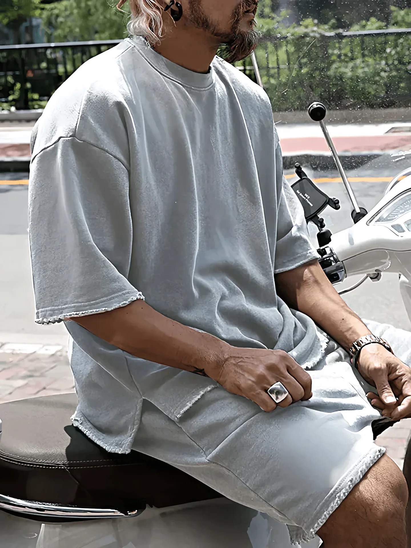 Paul® | Casual, Loose-Fitting Sports Set In Solid Colors