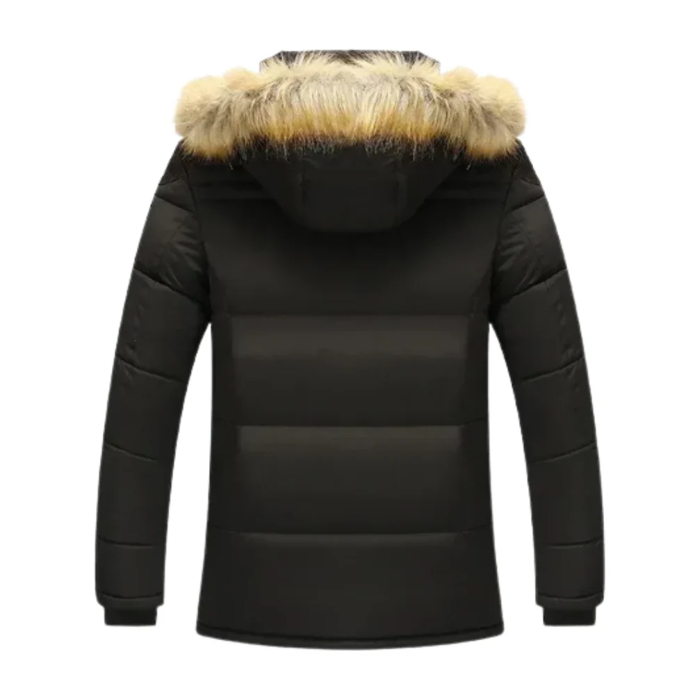 Penn | Stylish quilted fleece winter jacket - Image 11