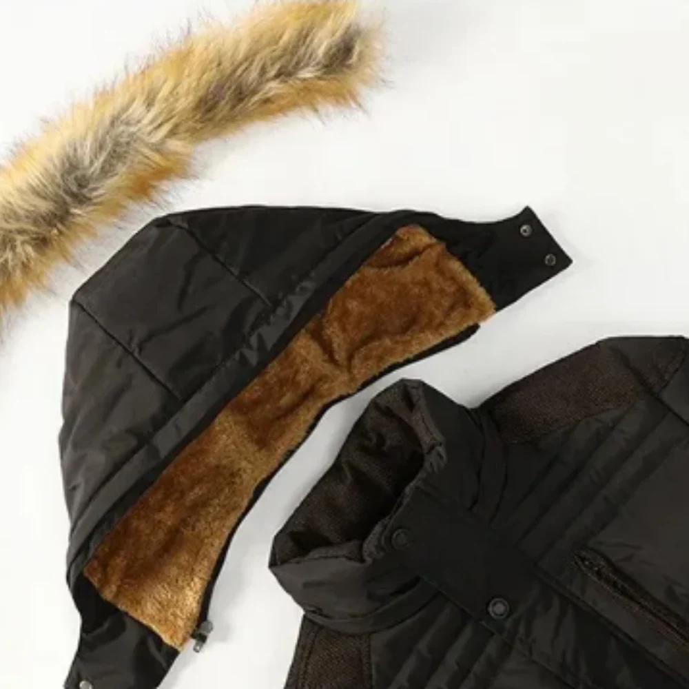 Penn | Stylish quilted fleece winter jacket - Image 14