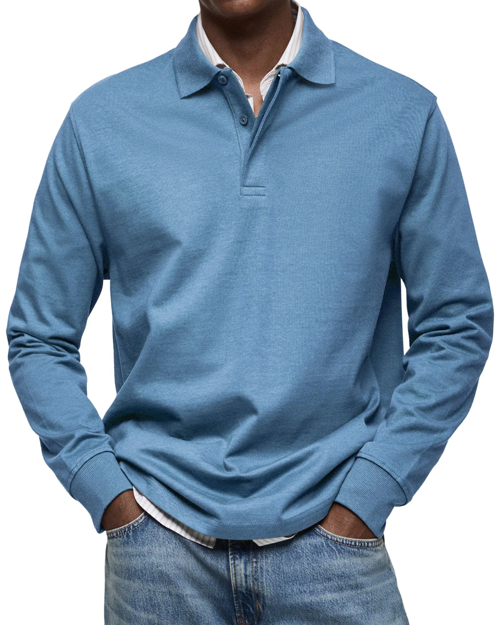 Percy® | Men'S Long-Sleeve Polo