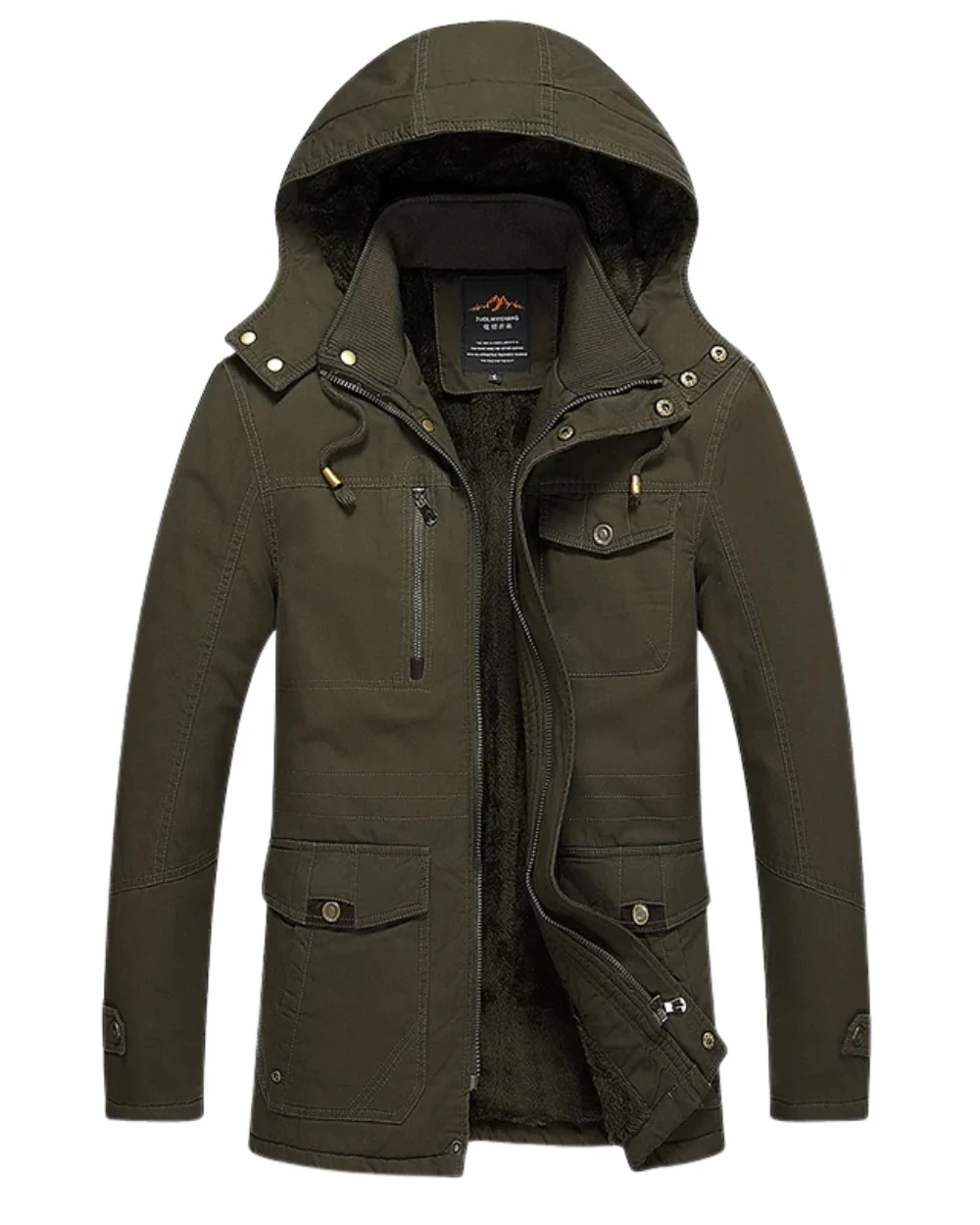 Percy | Stylish cotton quilted winter jacket