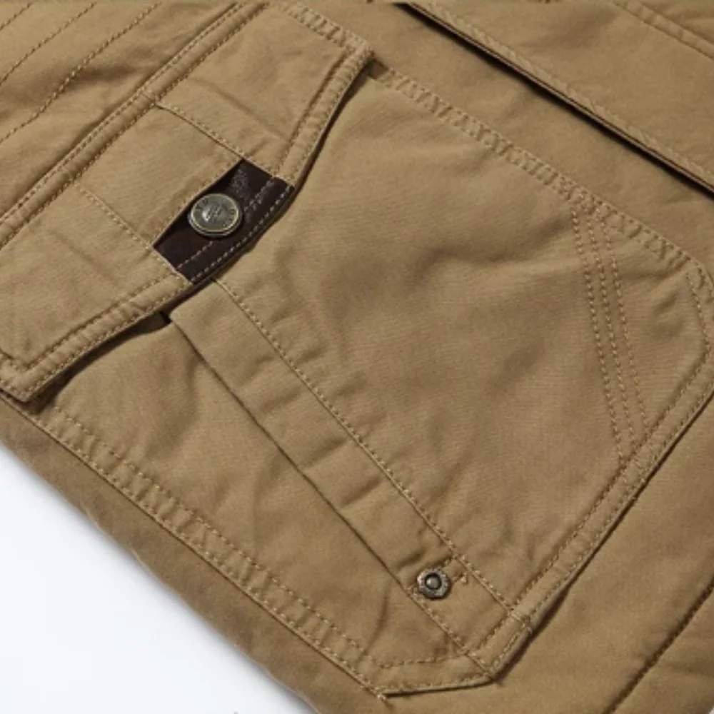 Percy | Stylish cotton quilted winter jacket - Image 2