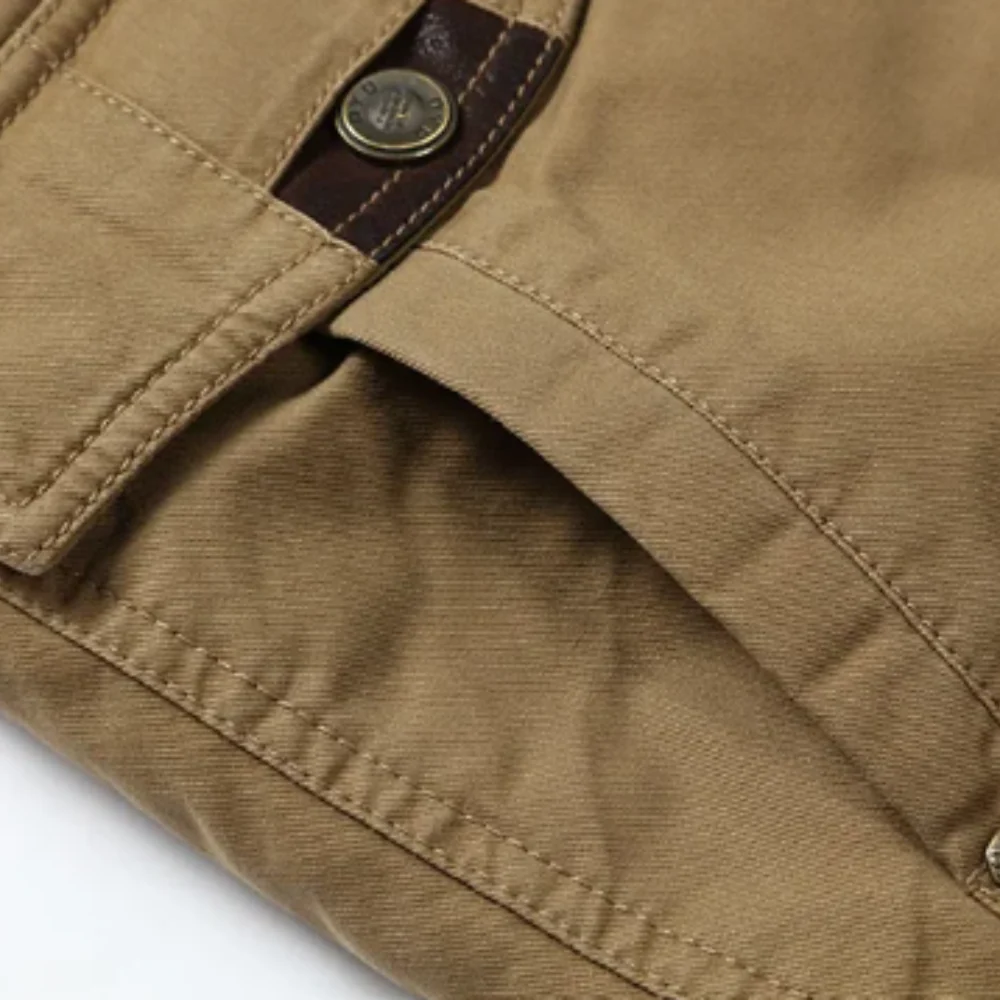 Percy | Stylish cotton quilted winter jacket - Image 3
