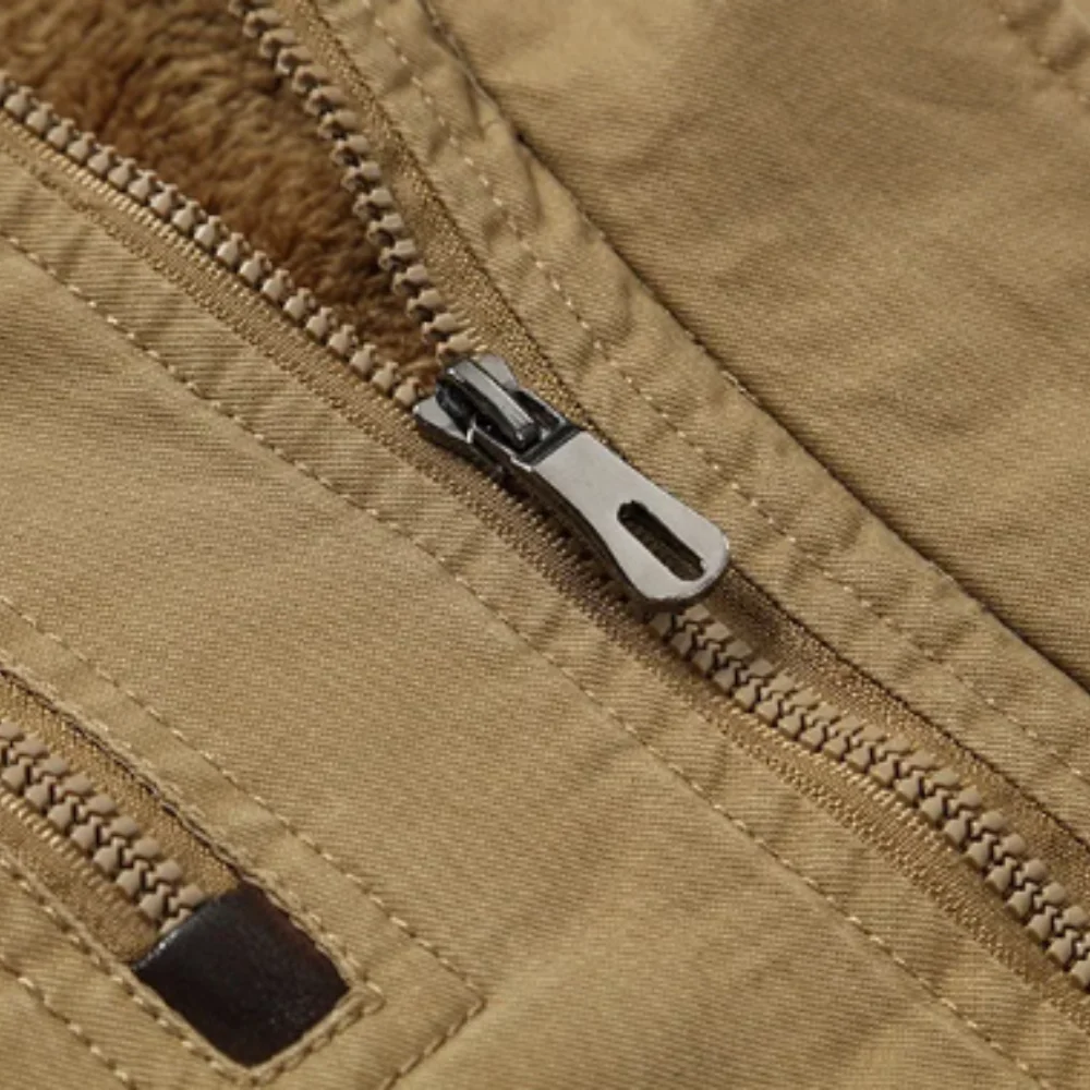 Percy | Stylish cotton quilted winter jacket - Image 4