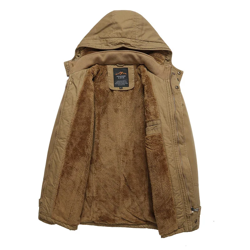 Percy | Stylish cotton quilted winter jacket - Image 9