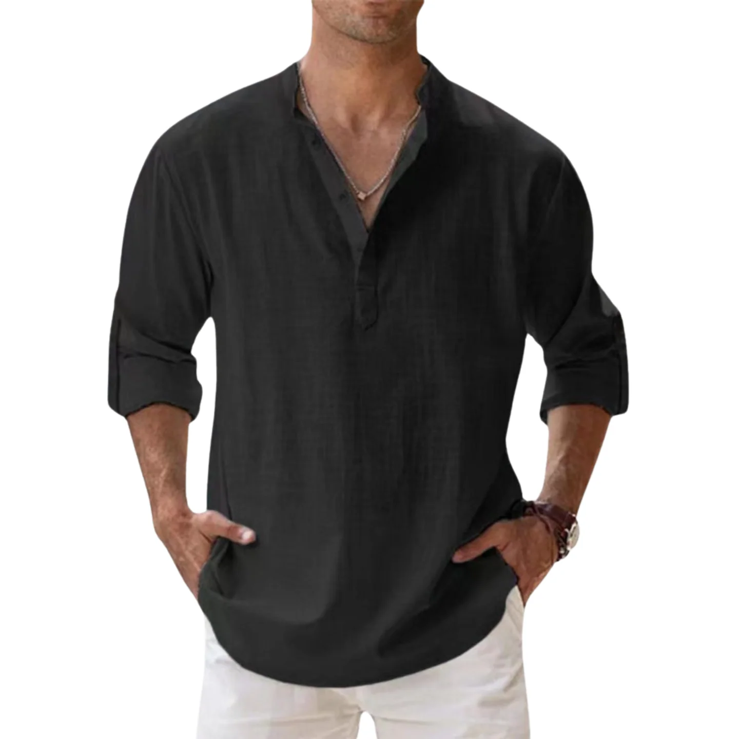 Piers | Breathable linen shirt