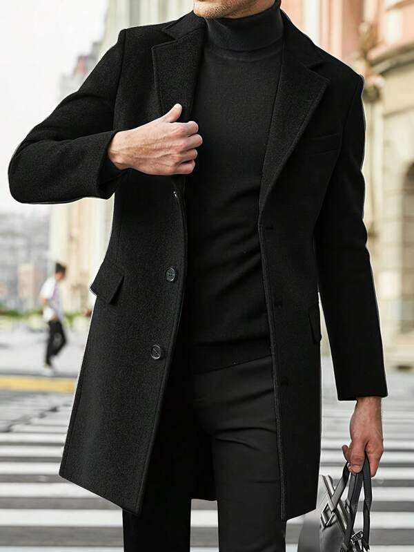 Plácido® | Men’s Winter Coats With Flap Pockets