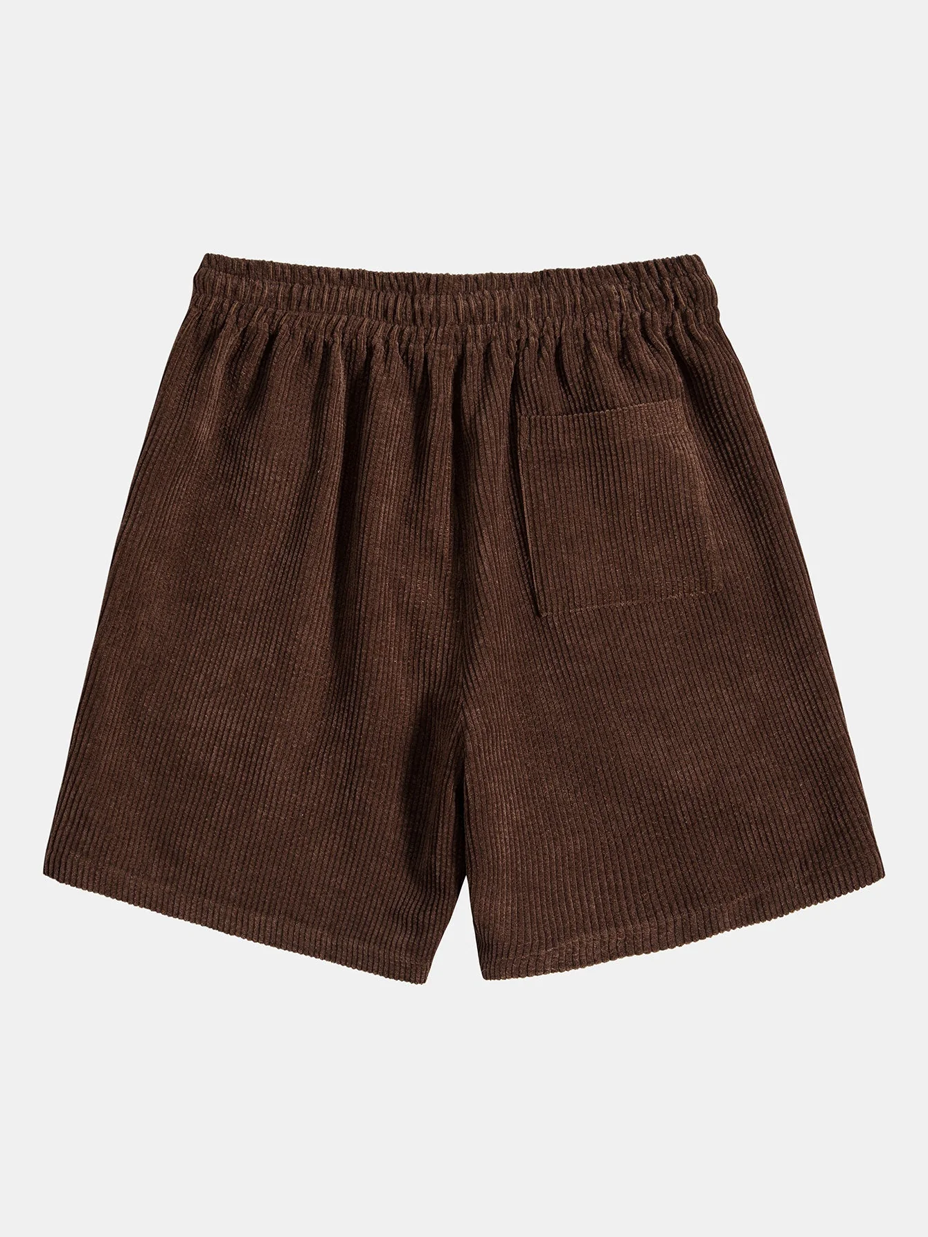 Platón® | Slogan Back Print Oversize T-Shirt & Corduroy Shorts - Image 11