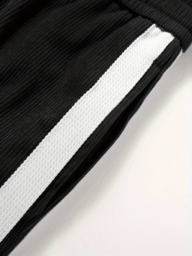 Quilino® | Color Block Drawstring Pants For Men - Image 4