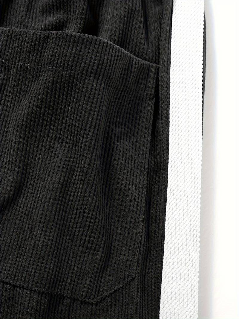 Quilino® | Color Block Drawstring Pants For Men - Image 5