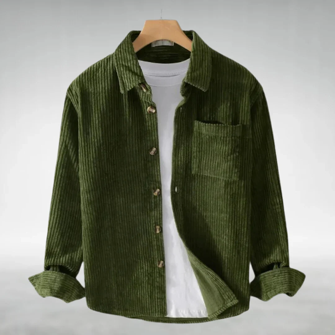 Rafael® | Casual Corduroy Shirt - Image 4