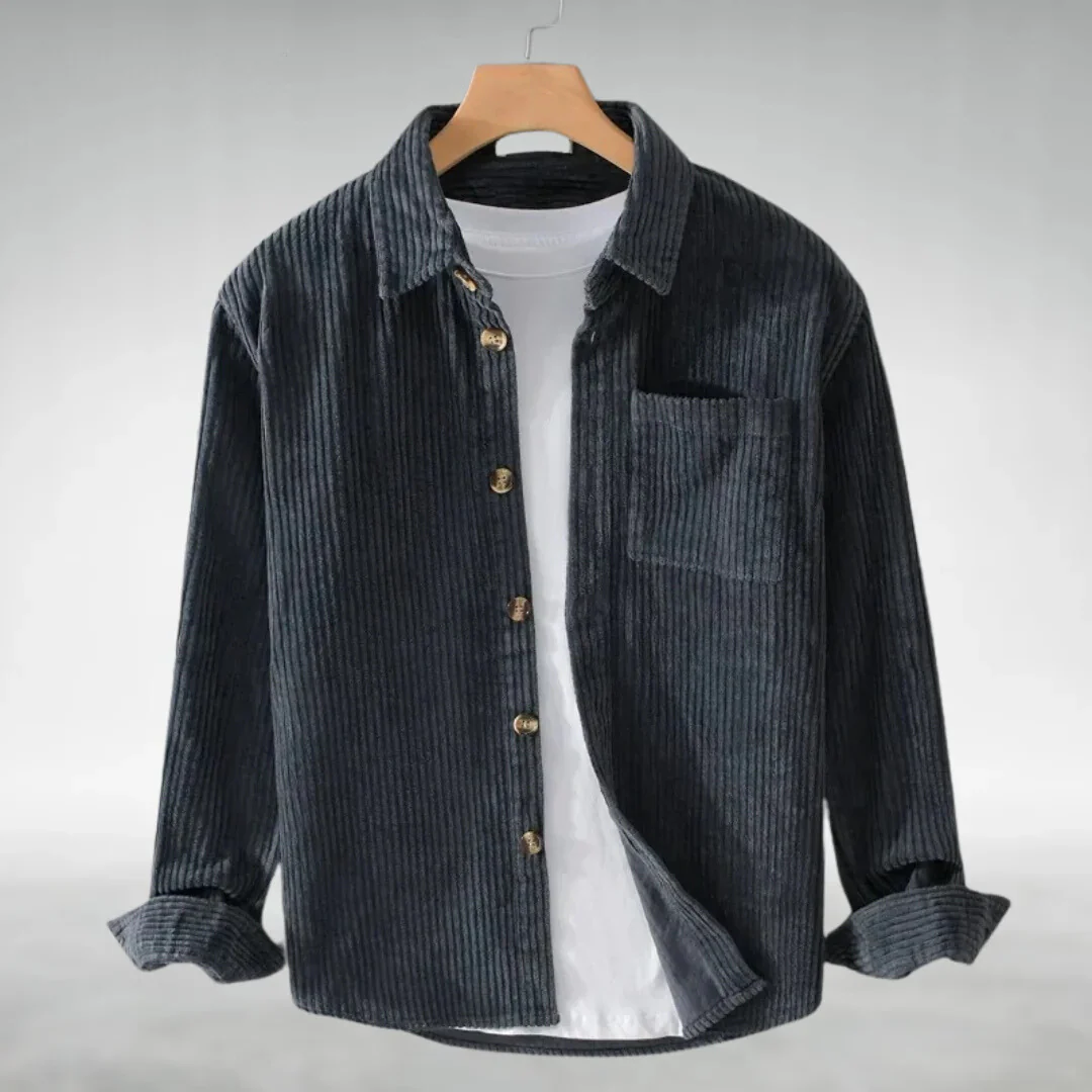 Rafael® | Casual Corduroy Shirt - Image 5