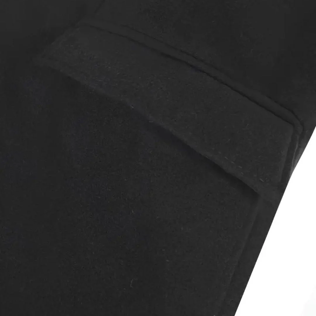 Raimundo® | Men’s Long Winter Coats With Lapel Collar - Image 5