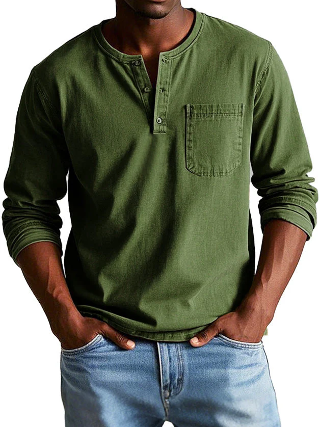 Rainer | Vintage Long Sleeve Shirt - Image 10