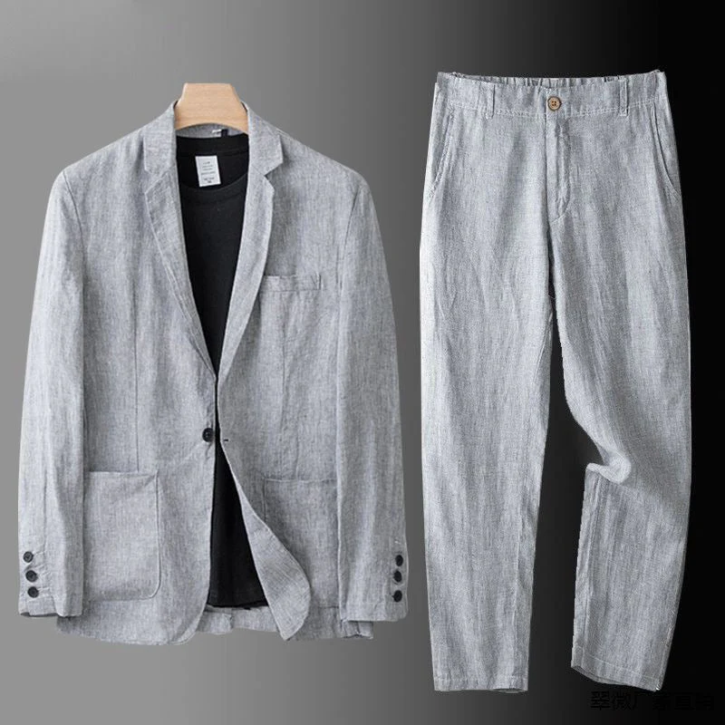 Redmond | Refined linen suit - Image 4