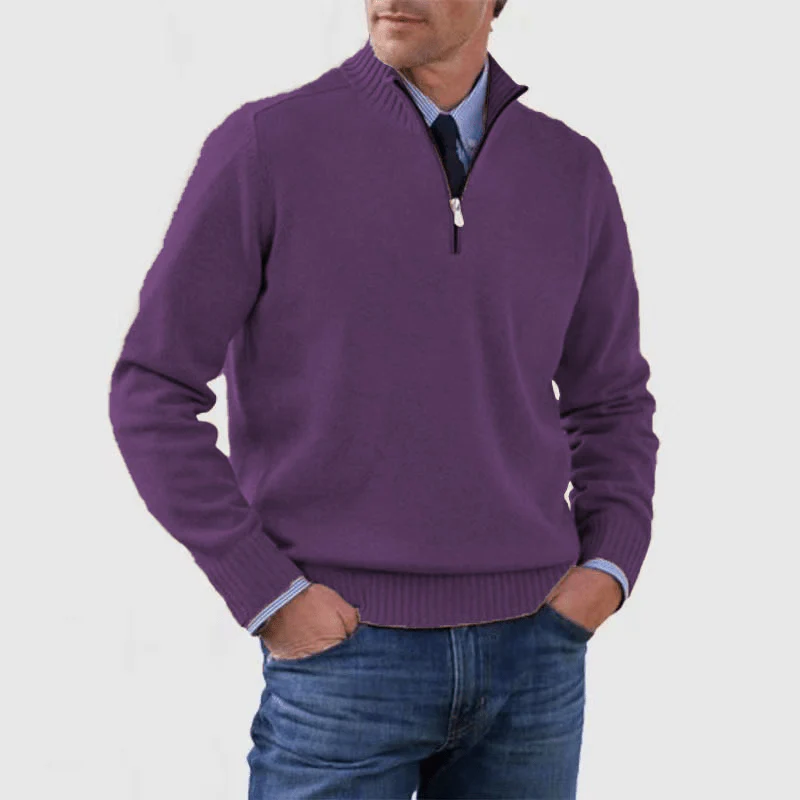 Reno | Classic half-zip sweater - Image 5