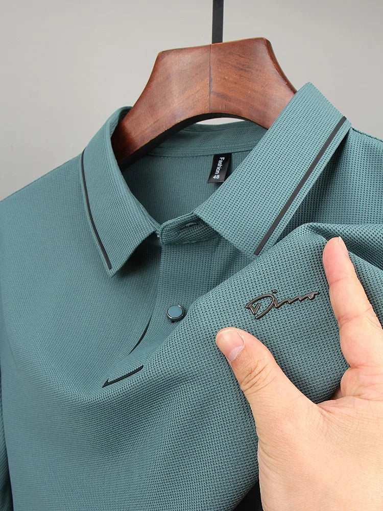 Riley® | Silk Polo shirt - Image 4