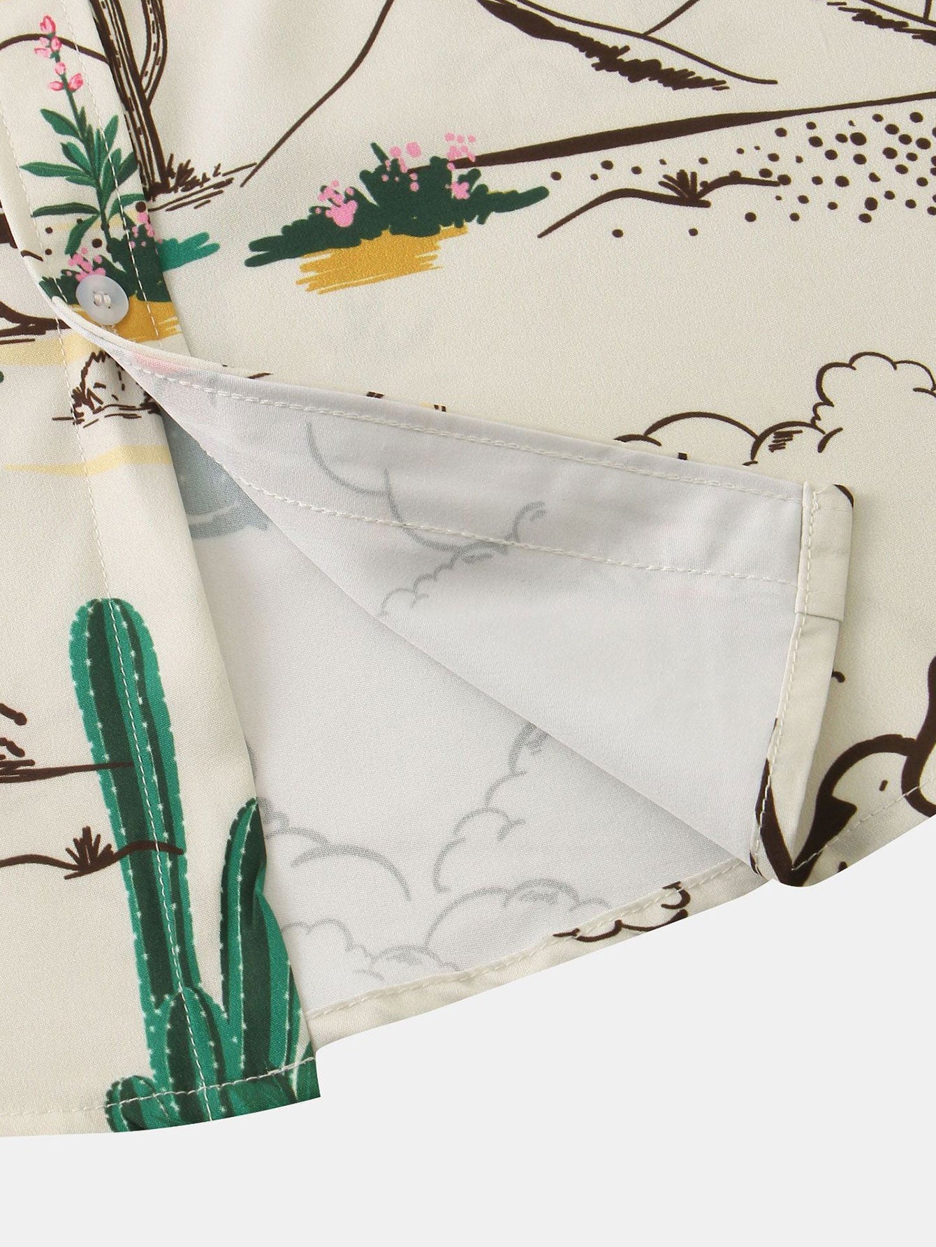 Roberto® | Cactus Print Shirt - Image 4