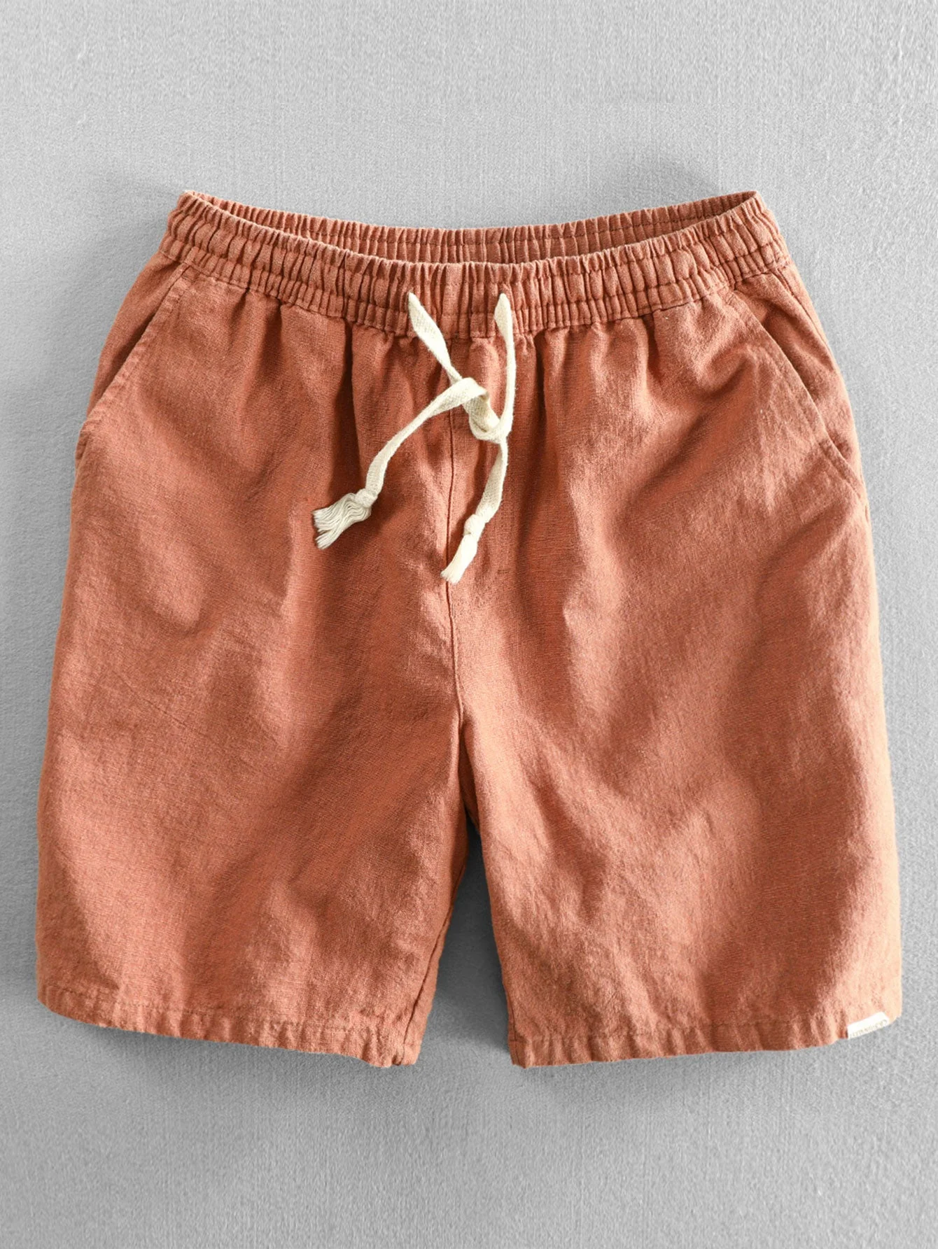 Roland® | Linen Cotton Blend Drawstring Shorts - Image 6