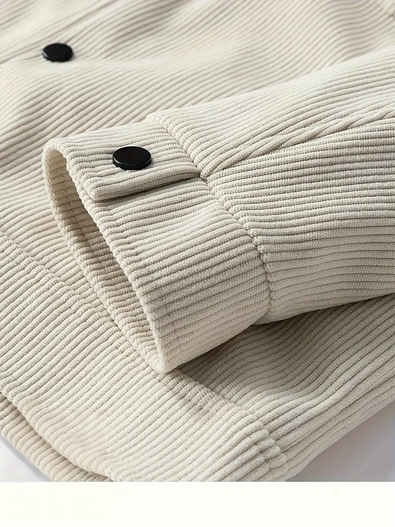 Romulus | Elegant Ribbed Jacket - Image 2