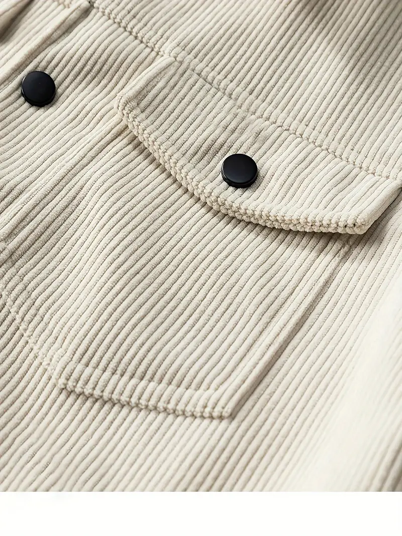 Romulus | Elegant Ribbed Jacket - Image 3