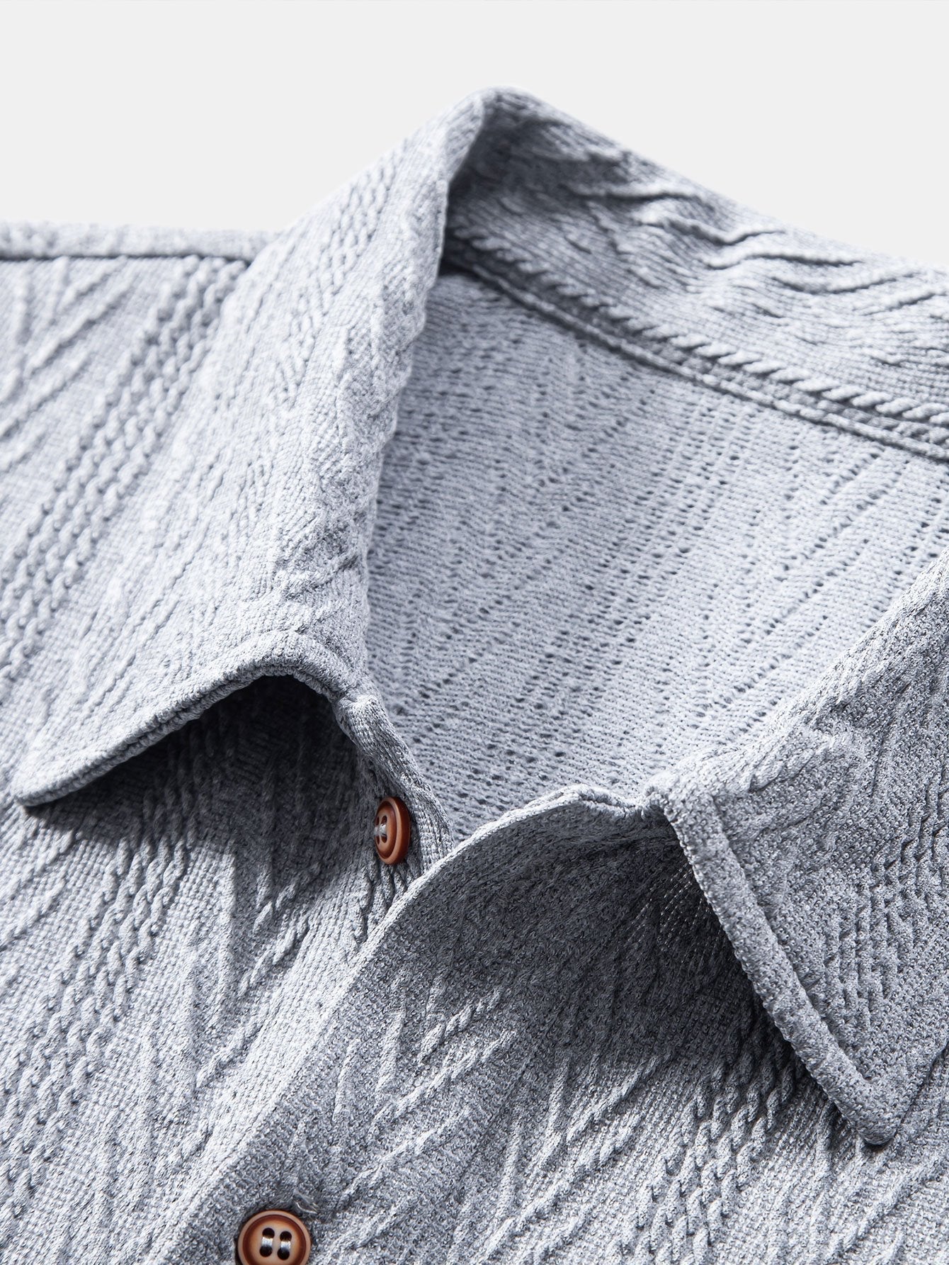 Ronald® | Geometric Jacquard Knitted Polo - Image 16