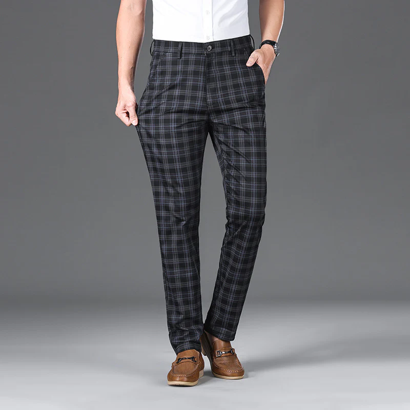 Ronan | Business Check Pants - Image 5
