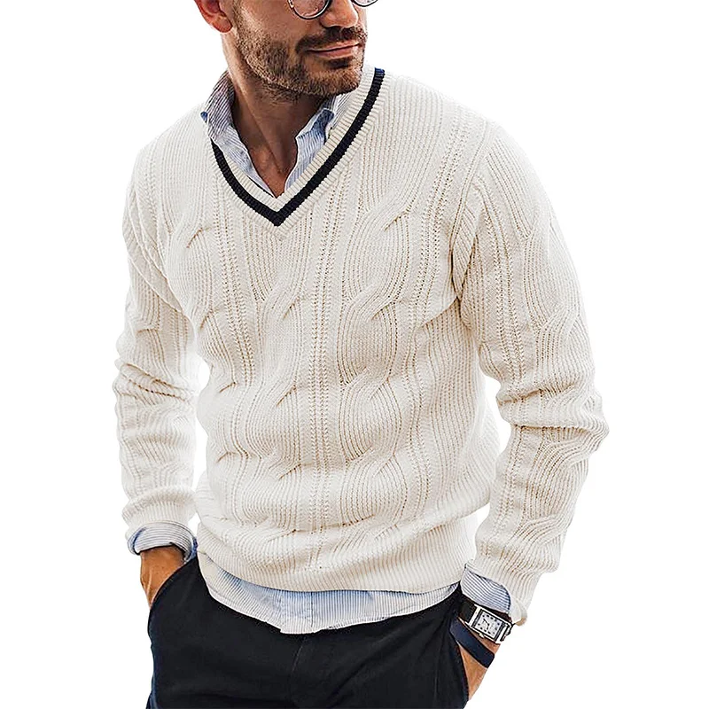 Rowan® | Pullover And Tricot Slim Fit Col V