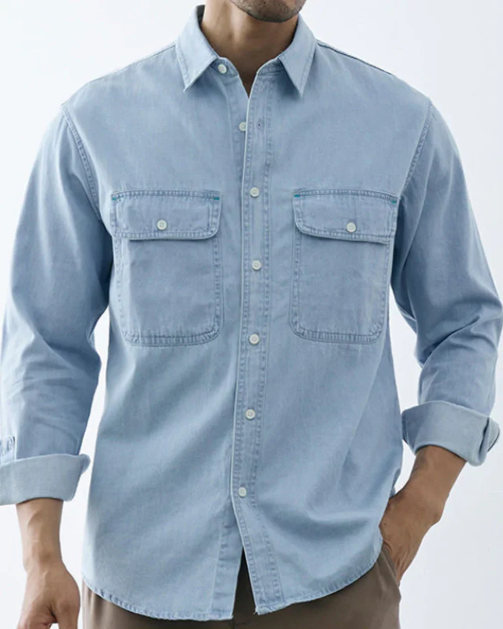 Rubén® | Classic Denim Shirt - Image 4