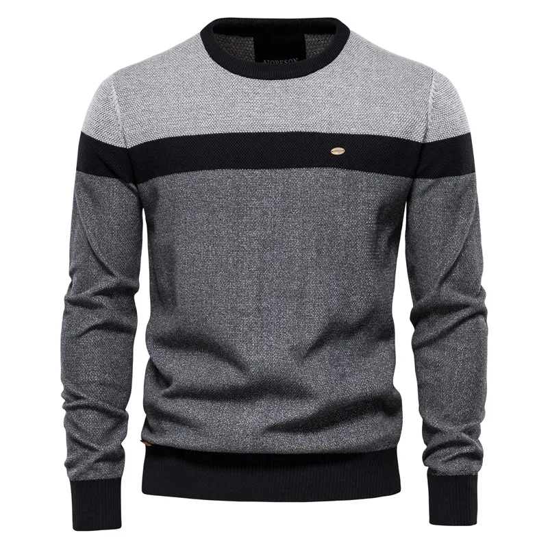 Rupert | Men's round neck vest - Image 7
