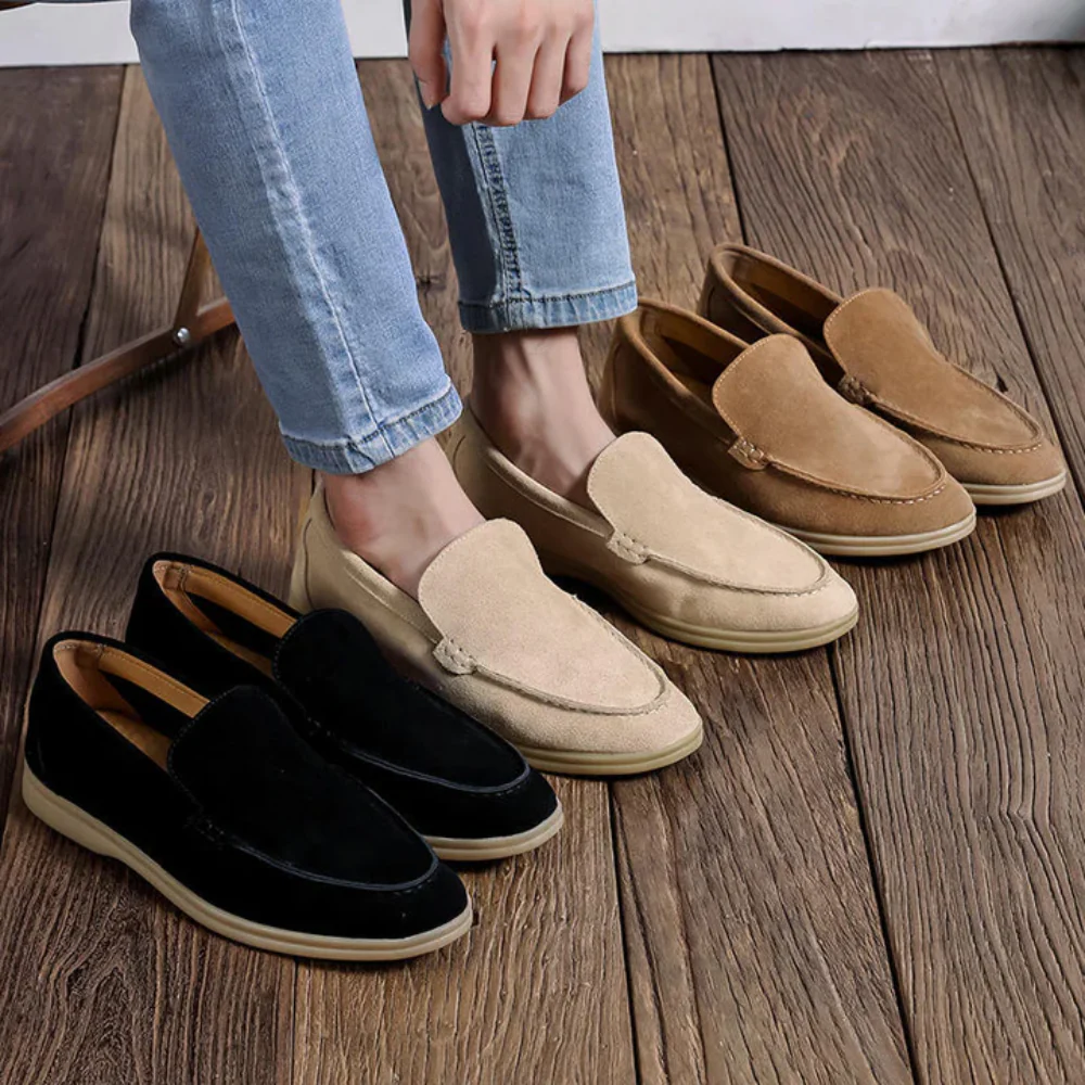 Russell | Premium Suede Loafers - Image 4