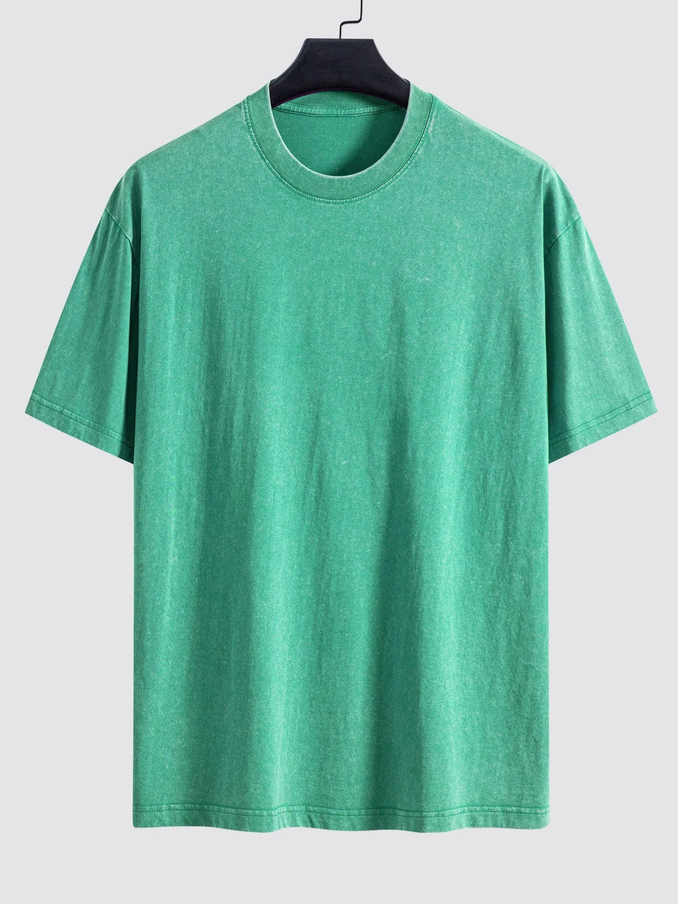 Sam® | Basic Washed Distressed Drop Shoulder Oversize T-Shirt - Image 9
