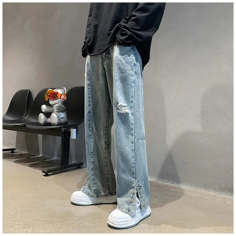 Sam® | Denim Loose Wide Jeans - Image 4