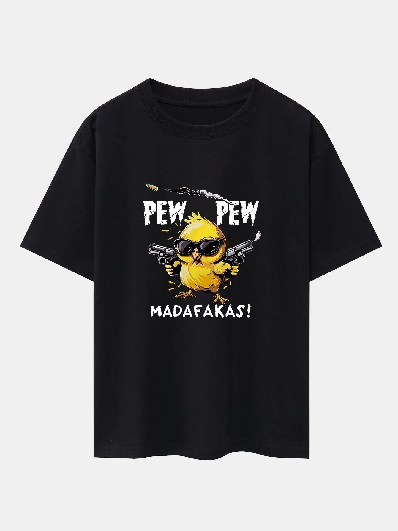 Severino® | Chicken Print Drop Shoulder Oversize T-Shirt