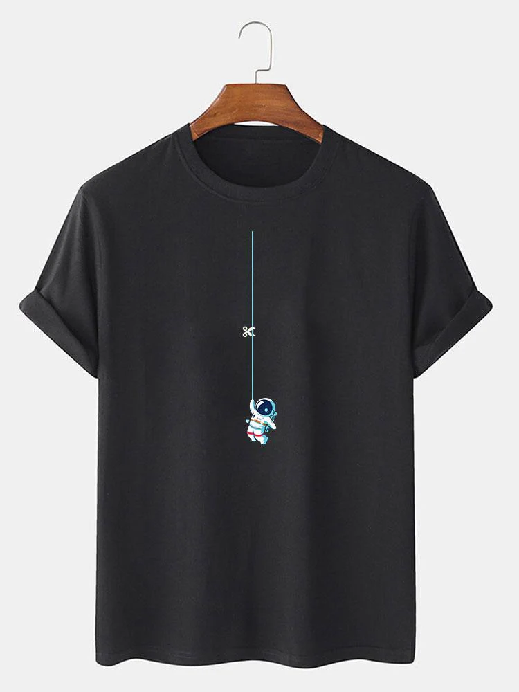 Shane® | Astronaut On A String Print T-Shirt