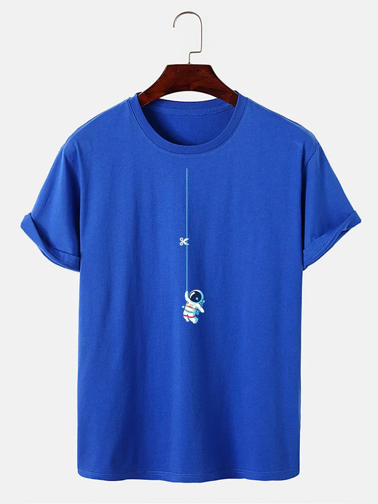 Shane® | Astronaut On A String Print T-Shirt - Image 8