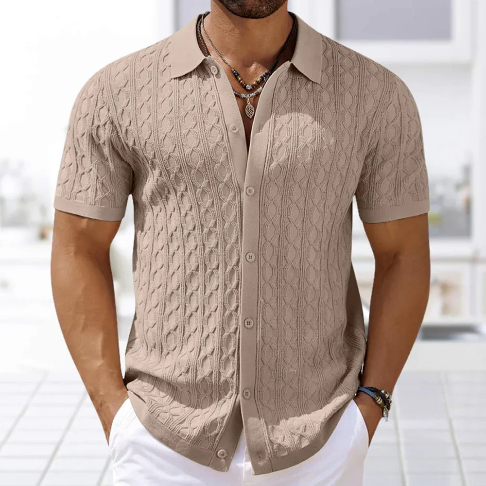 Silas | Button-Up Polo Shirt - Image 2