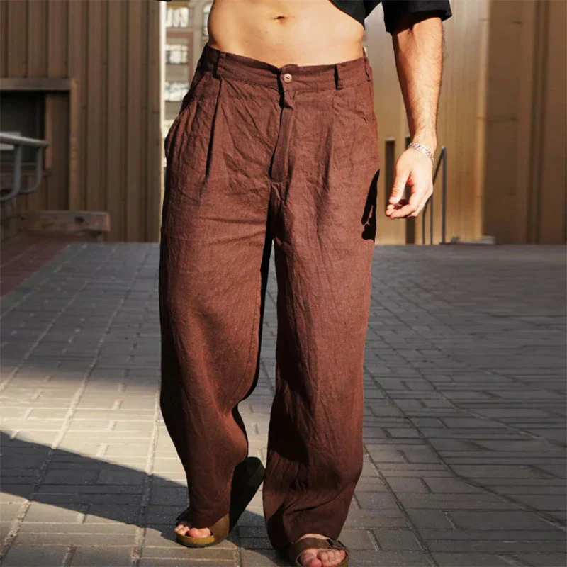 Silas | Casual Linen Pants - Image 2