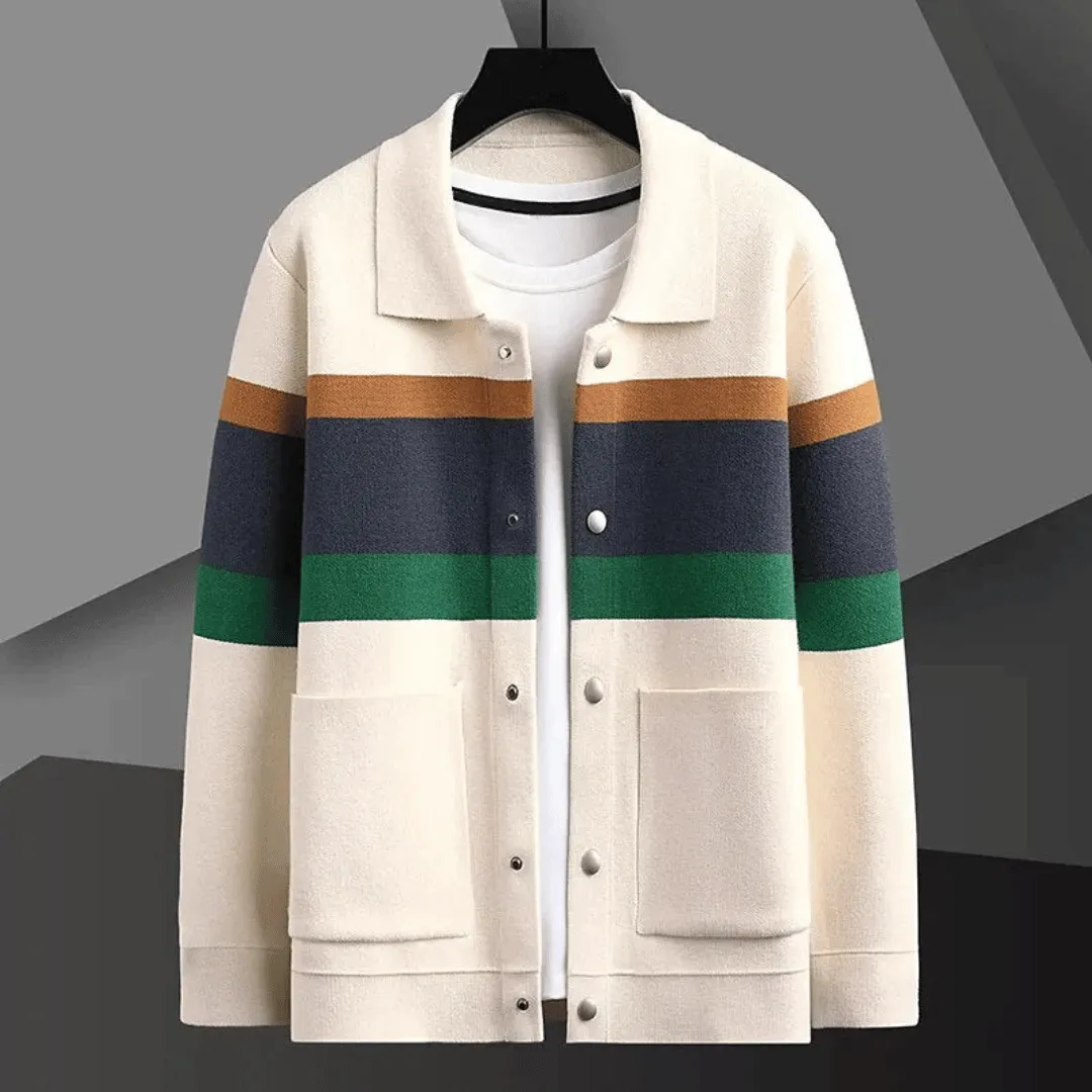 Silvestre | Marco Patterned Knit Cardigan